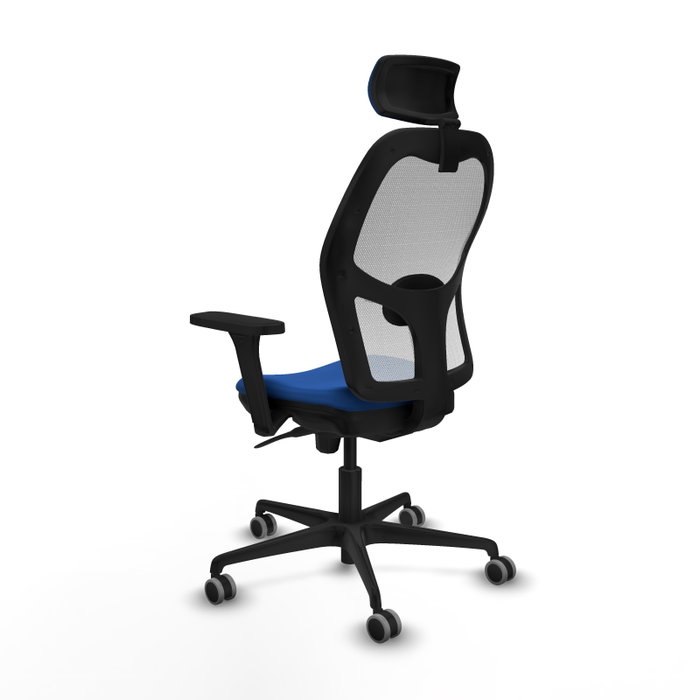 PIQUERAS Y CRESPO Silla de oficina Jorquera Azul con mecanismo Sincro PIQUERAS Y CRESPO Silla de oficina Jorquera Azul con mecanismo Sincro