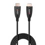 LINDY 38512 Cable HDMI 2.1 20m, 48 Gbit/s, 8K, HDR10+/Dolby Vision, Conectores HDMI Tipo A Macho Chapados en Oro, Negro