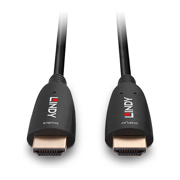 LINDY 38512 Cable HDMI 2.1 Híbrido de Fibra Óptica 20 m Negro LINDY 38512 Cable HDMI 2.1 Híbrido de Fibra Óptica 20 m Negro
