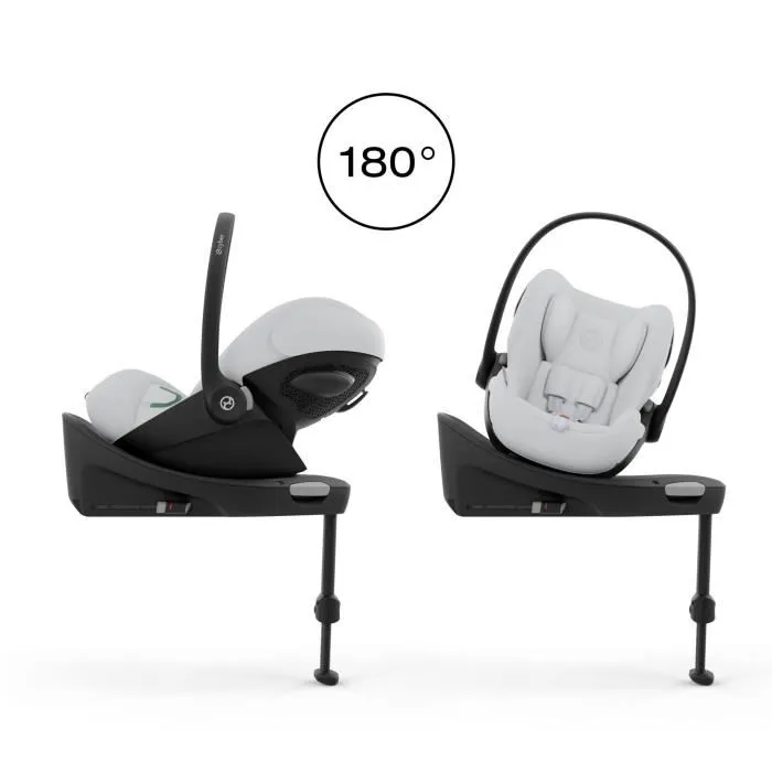 Cybex Silla de Coche para Bebé Cloud G i-Size - Gris Niebla - CYB4063846478552