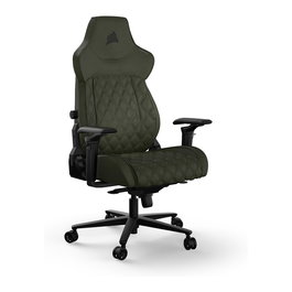 Corsair TC500 LUXE Silla Gaming, Asiento y Respaldo Acolchado en Verde, Ajuste 3D de Reposabrazos, para Usuario de hasta 180 cm y 120 kg