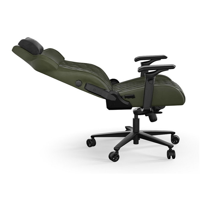 Corsair TC500 LUXE Silla Gaming, Asiento y Respaldo Acolchado en Verde, Ajuste 3D de Reposabrazos, para Usuario de hasta 180 cm y 120 kg Corsair TC500 LUXE Silla Gaming, Asiento y Respaldo Acolchado en Verde, Ajuste 3D de Reposabrazos, para Usuario de hasta 180 cm y 120 kg