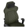 Corsair TC500 LUXE Silla Gaming, Asiento y Respaldo Acolchado en Verde, Ajuste 3D de Reposabrazos, para Usuario de hasta 180 cm y 120 kg
