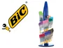 Bic Expositor Bolígrafos Cristal Family 770 Unidades Surtidas Colores Clásicos y Fun Tinta Aceite Trazo 0.4mm