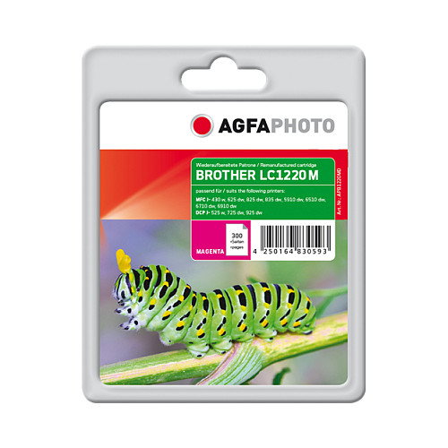 AgfaPhoto APB1220MD Cartucho de Tinta Magenta AgfaPhoto APB1220MD Cartucho de Tinta Magenta