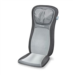 Beurer MG-260 Funda Asiento Masaje Shiatsu para Espalda y Cuello con Calor, Negro