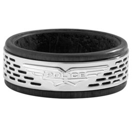Police Anillo PJ.26467RSS-01-10 Gris Talla 22