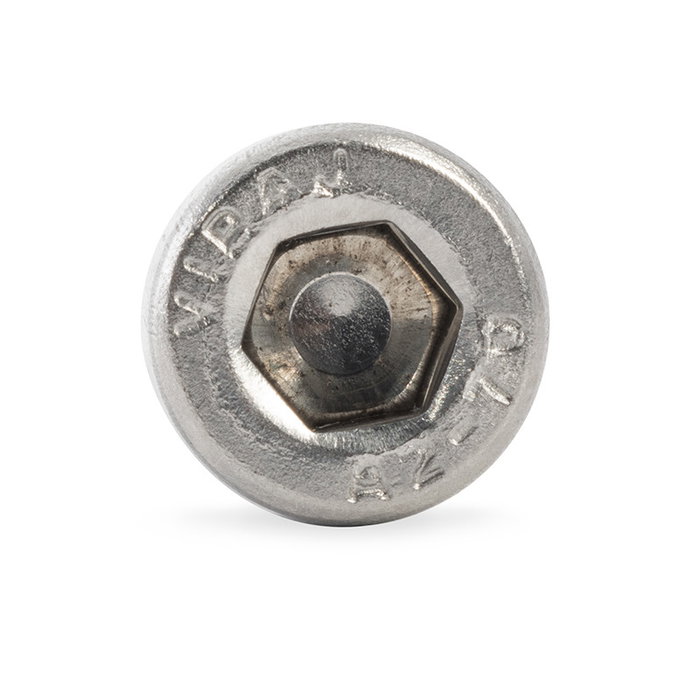 UCAFIX Tornillo Allen DIN 912 Acero Inoxidable M-5 de 10mm
