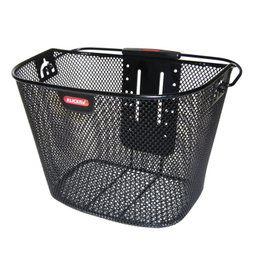 KLICKfix Cesta-RD Cesta de Malla Fina Aluminio Manillar 16L