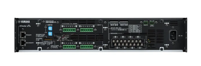 Yamaha XMV8280-D Amplificador de Potencia Clase D Negro y Gris Yamaha XMV8280-D Amplificador de Potencia Clase D Negro y Gris