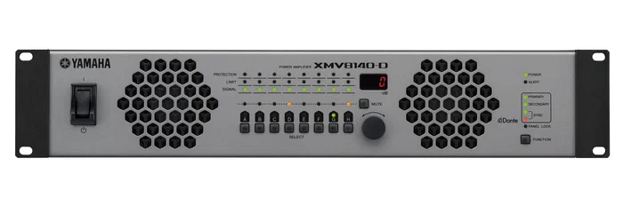 Yamaha XMV8280-D Amplificador de Potencia Clase D Negro y Gris Yamaha XMV8280-D Amplificador de Potencia Clase D Negro y Gris