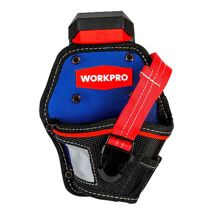 Workpro Funda Cintura Compacta para Taladro, Cambio Rápido, Poliéster 1800D, 170 x 60 x 220 mm Workpro Funda Cintura Compacta para Taladro, Cambio Rápido, Poliéster 1800D, 170 x 60 x 220 mm