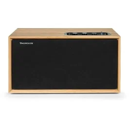 Thomson Altavoz Residencial WS502 Bluetooth 5.0, 100W, RCA, USB, AUX-IN, Madera