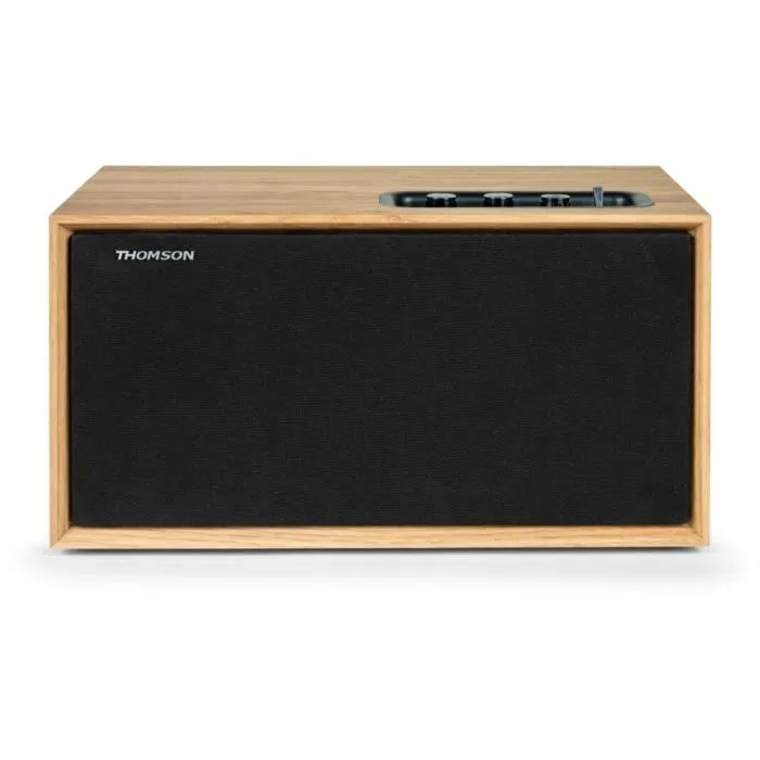 Thomson Altavoz Residencial WS502 Bluetooth 5.0, 100W, RCA, USB, AUX-IN, Madera Thomson Altavoz Residencial WS502 Bluetooth 5.0, 100W, RCA, USB, AUX-IN, Madera