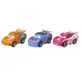 Mattel Disney Pixar Cars Pack de 3 Minivehículos Aleatorios Coche Pequeño +3 Años MATGKG01