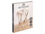Giftdecor Mesa Auxiliar Plegable Gris 58x51x42 cm
