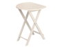 Giftdecor Mesa Auxiliar Plegable Gris 58x51x42 cm