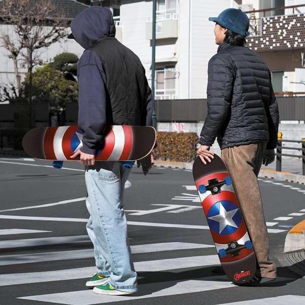 Skate board capitan america Skate board capitan america