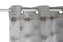 DKD Home Decor Cortina Tradicional Gris Poliester 270 x 140 cm (2 Unidades)