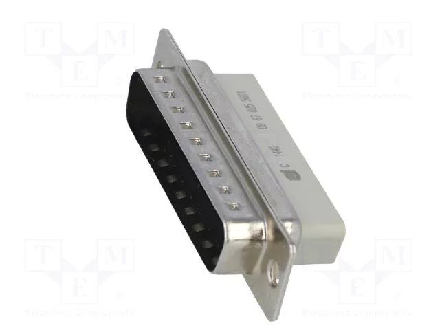 HARTING Conector D-Sub macho de 25 pines para transferencia de datos