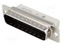 HARTING Conector D-Sub macho de 25 pines para transferencia de datos