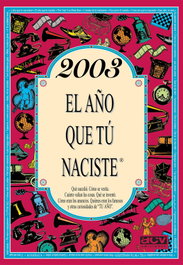 2003 El año que tú naciste, VV.AA. - ACV EDITORIAL