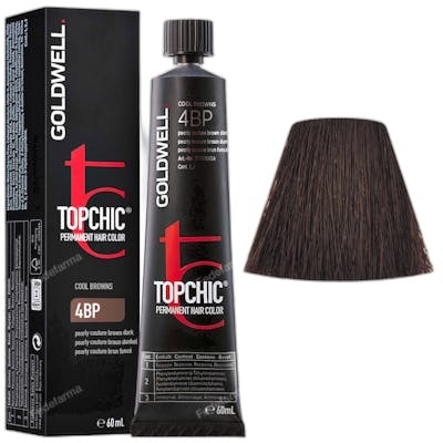 Goldwell TOPCHIC Tinte Permanente 4BP Pearly Couture Brown Dark 60 ml Goldwell TOPCHIC Tinte Permanente 4BP Pearly Couture Brown Dark 60 ml