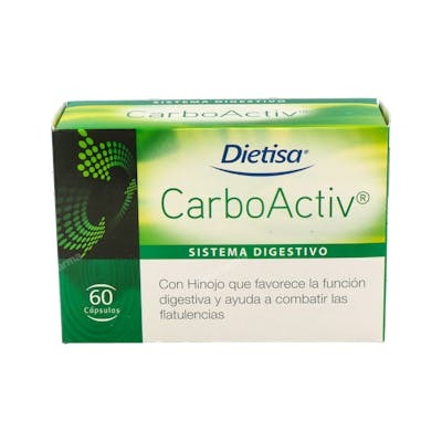 Dietisa Carboactiv 60 cápsulas Dietisa Carboactiv 60 cápsulas