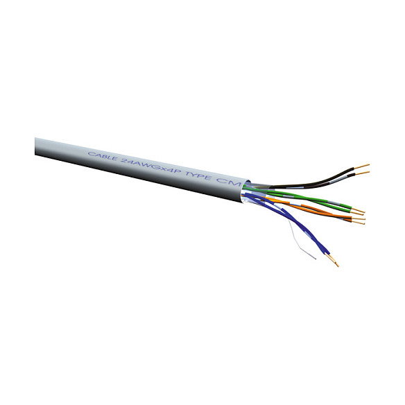 ROLINE Cable de Red UTP Cat6 100m Gris AWG 23 Conductor Solido Clase E para Instalacion (100 metros) - 100 m ROLINE Cable de Red UTP Cat6 100m Gris AWG 23 Conductor Solido Clase E para Instalacion (100 metros) - 100 m