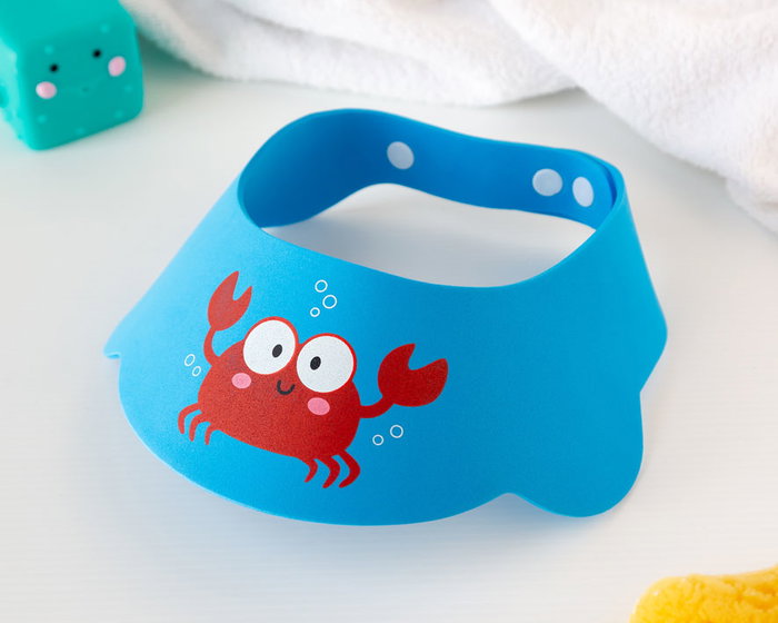 KioKids Visera Antilágrimas Baño Cangrejo Azul +9 Meses Material EVA KioKids Visera Antilágrimas Baño Cangrejo Azul +9 Meses Material EVA
