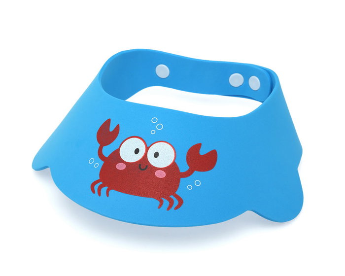 KioKids Visera Antilágrimas Baño Cangrejo Azul +9 Meses Material EVA KioKids Visera Antilágrimas Baño Cangrejo Azul +9 Meses Material EVA