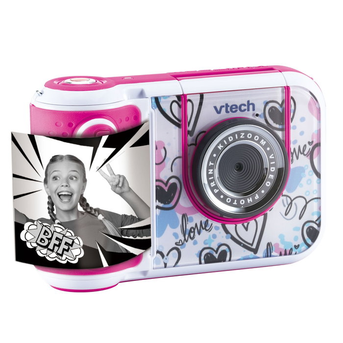 VTech KidiZoom Print Cam Pink Limited Bundle