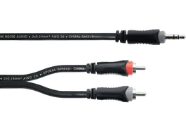 Cordial Cable Y Mini-Jack Estéreo / 2 Rca 1 M