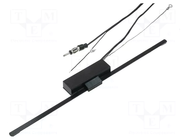 4CARMEDIA Antena interna para automóviles con amplificador de 0,34m 4CARMEDIA Antena interna para automóviles con amplificador de 0,34m
