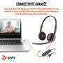 Poly Blackwire C3220 Auriculares USB-C
