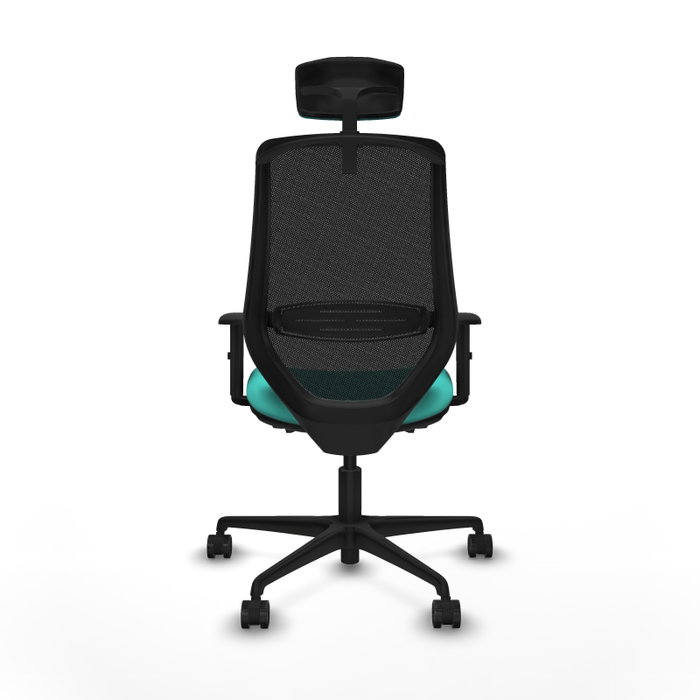 PIQUERAS Y CRESPO Silla de oficina Mardos Turquesa y Negro PIQUERAS Y CRESPO Silla de oficina Mardos Turquesa y Negro