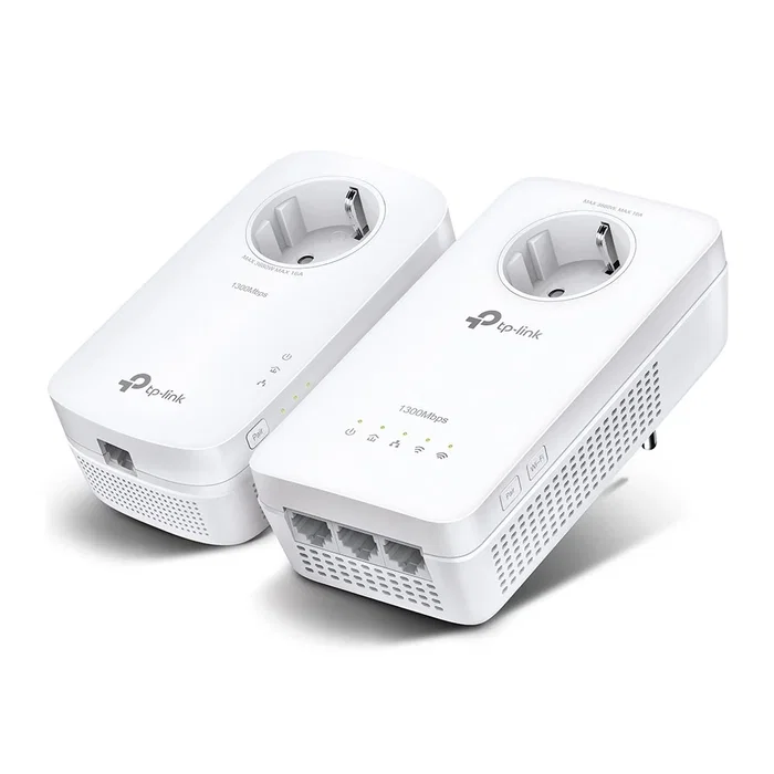 TP-Link TL-WPA8631P Kit de Adaptadores Powerline AV1300 + Wi-Fi 5 AC1200 con Enchufe Incorporado TP-Link TL-WPA8631P Kit de Adaptadores Powerline AV1300 + Wi-Fi 5 AC1200 con Enchufe Incorporado