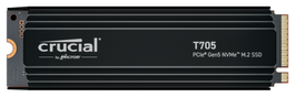 Crucial T705 SSD 2TB PCIe Gen5 NVMe M.2