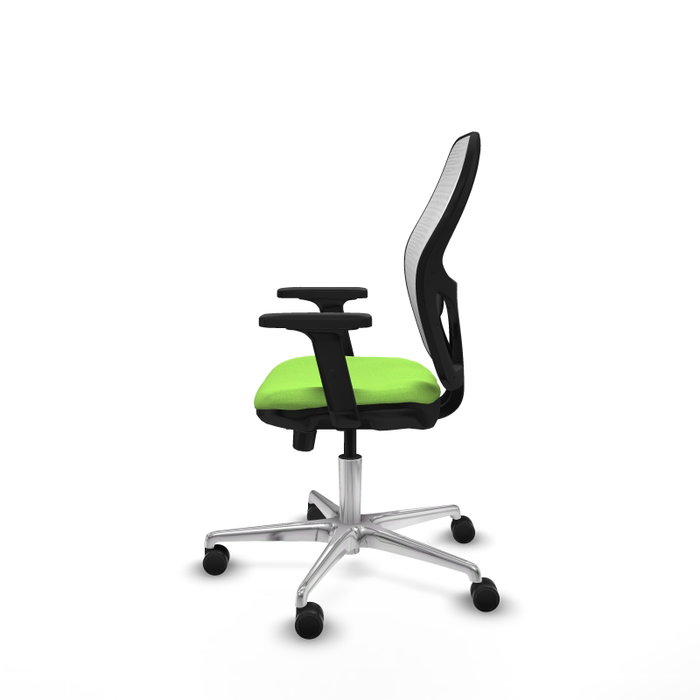 PIQUERAS Y CRESPO Silla de oficina Jorquera con mecanismo Sincro/Traslack, Tela Pistacho y Malla Blanca PIQUERAS Y CRESPO Silla de oficina Jorquera con mecanismo Sincro/Traslack, Tela Pistacho y Malla Blanca