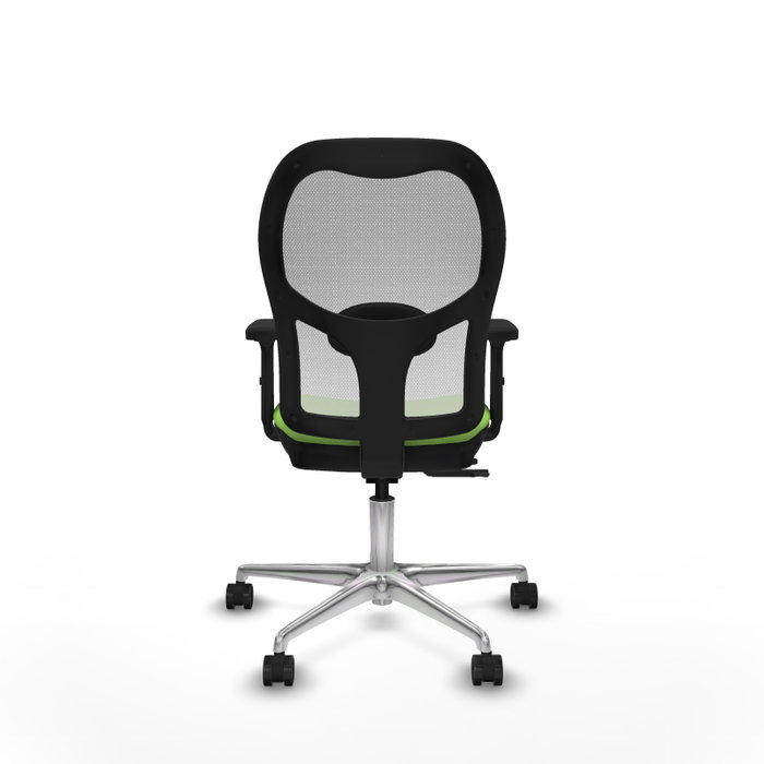 PIQUERAS Y CRESPO Silla de oficina Jorquera con mecanismo Sincro/Traslack, Tela Pistacho y Malla Blanca PIQUERAS Y CRESPO Silla de oficina Jorquera con mecanismo Sincro/Traslack, Tela Pistacho y Malla Blanca