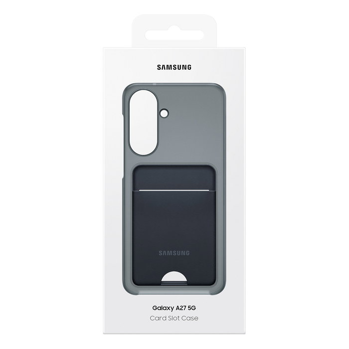Samsung Funda Card Slot Case para Galaxy A27 5G, Negro
