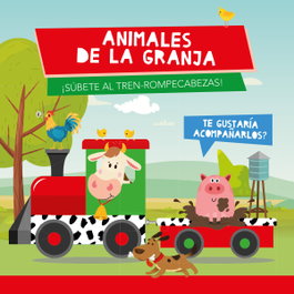 LANTAARN ANIMALES DE GRANJA (TREN ROMPECABEZAS)