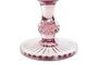 DKD Home Decor Juego de 6 Copas de Cristal Grabadas Rosa Diamond Garbo
