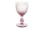 DKD Home Decor Juego de 6 Copas de Cristal Grabadas Rosa Diamond Garbo