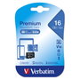 Verbatim Tarjeta de memoria Premium microSDHC 16 GB Clase 10