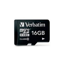 Verbatim Tarjeta Micro SDHC 16GB Clase 10