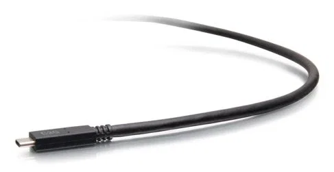 C2G C2G28883 Cable USB-C a USB-C 2m (6.5ft) USB 3.2 Gen 1, 5Gbps, 20V 3A, Negro