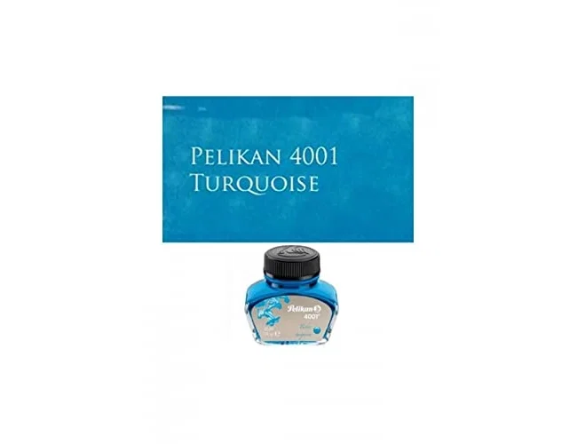 Pelikan Tinta estilográfica 4001 Turquesa bote 30 ml Pelikan Tinta estilográfica 4001 Turquesa bote 30 ml