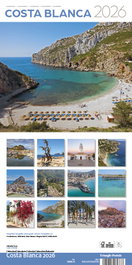 TRIANGLE POSTALS Calendario de Pared 2026 Costa Blanca-A (Xàbia) 16x16 cm