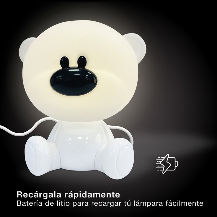 GSC Evolution Luz de noche infantil LED Osito RGB + luz día Blanco